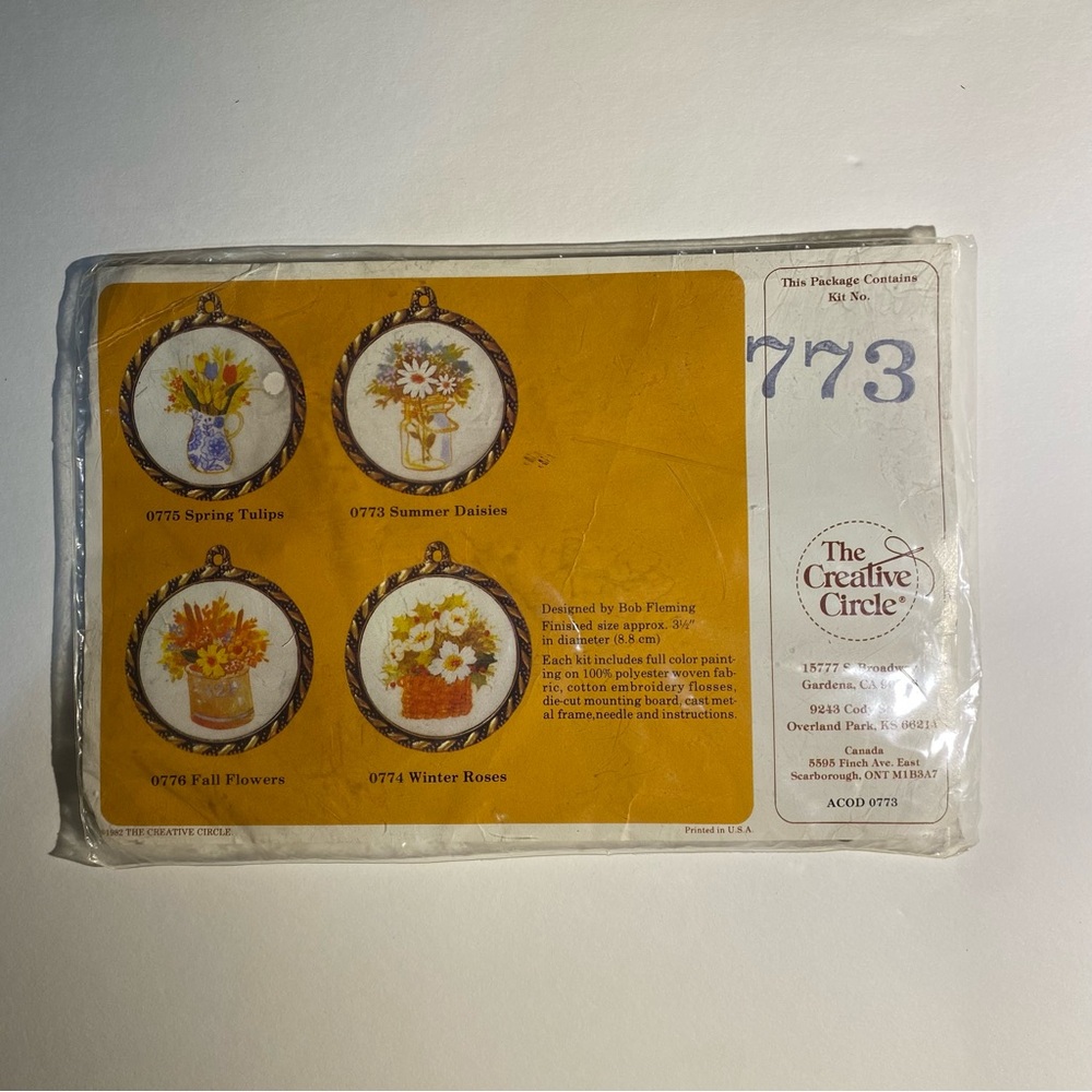 Vintage Embroidery kit